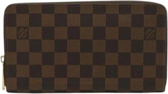 Louis Vuitton Pre-owned Wallets, male, Brown, Size: ONE SIZE Pre-owned Canvas wallets