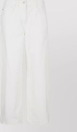 Brunello Cucinelli cotton wide-leg trousers