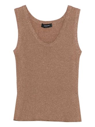 Fabiana Filippi shimmer top - Bruin