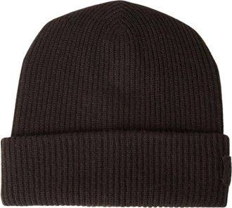 Meta Campania Collective Cashmere Gebreide Beanie Hoed - Heren - Hoeden - Bruin - ONE Size - Kasjmier - Accessoires
