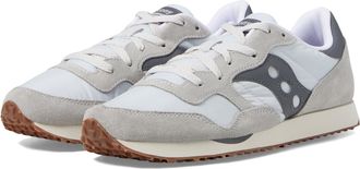 Saucony Unisex DXN Trainer Shoe, Grey/Dark Grey, 6