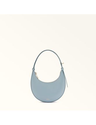 Furla Mini Leather Hobo Bag