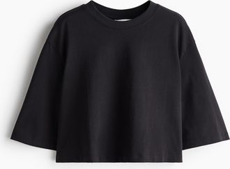 H&M Oversized T-Shirt - Schwarz