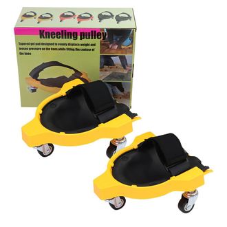 OEM Rodilleras Con Ruedas, Rodilleras Deslizantes Multifuncionales, Rodilleras Ligeras Con Ruedas Y Correa Ajustable, Rodilleras Para Pintura, Reparaci&oacute;n 