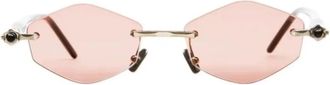 Kuboraum Mask P60 - unisex - Zonnebrillen - Grijs - 52 MM - Accessoires