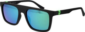 Police Plastic Frame Zonnebril met UV-bescherming - Heren - Zonnebrillen - Zwart - ONE Size - Accessoires