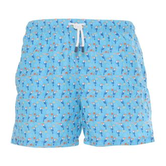 Fedeli Madeira Swim Trunk - male - Fedeli - Beachwear - Blue - 2XL - Swimwear