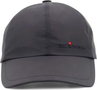 Kiton Nylon Hoed - unisex - Petten - Zwart - S - Nylon - Accessoires