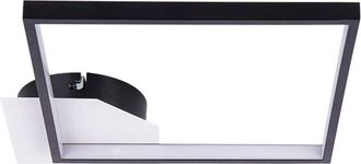 Nowa Lámpara de techo LED semiempotrada integrada, color negro mate, LED 3000K