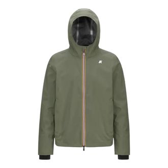 K-Way Jacko Bonded Jersey - - Jackets - Uomo - Verde - L