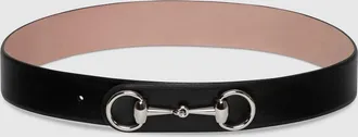 Gucci Horsebit 1955 Belt, Size Gucci 110, Black, Leather