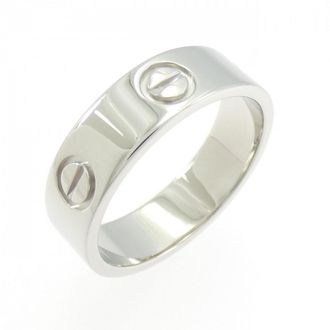Cartier Love Platinum 950 Band Ring (Pre-Owned)