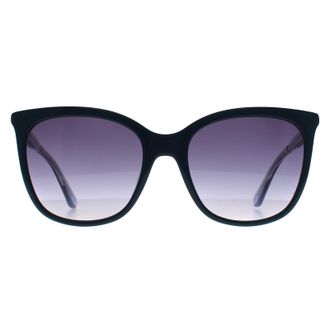 Calvin Klein Cat Eye Womens Yale Blauw donkerblauw gradi&euml;nt CK23500S