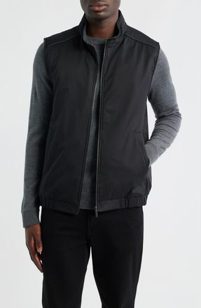 Eton Reversible Vest in Dark Grey at Nordstrom, Size Xx-Large