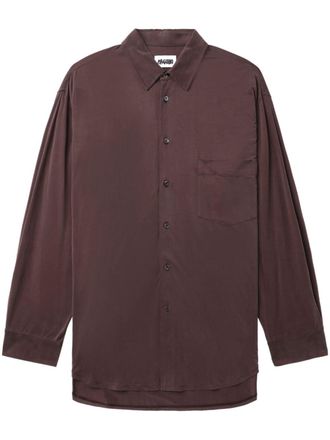 Magliano Blouse met gevlochten detail - Rood