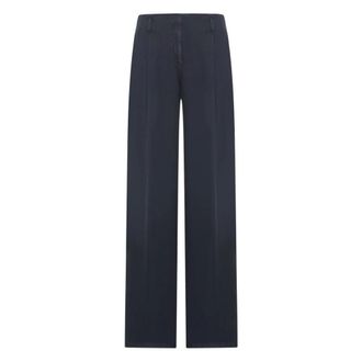 Golden Goose Straight Trousers, female, Black, 2XS, Pantalone morbido