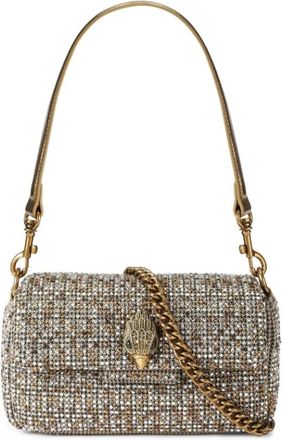 Kurt Geiger Tassen, Dames, Veelkleurig, ONE Size, Polyester, Fabric Mini Oxford Crossbody Tas