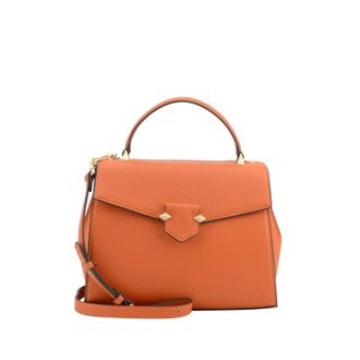 Pourchet Tassen, Dames, Oranje, ONE Size, Leer, S&egrave;vres Medium Bag