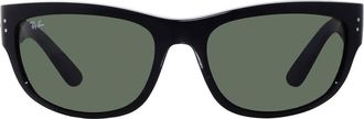 Ray-Ban MEGA BALORAMA Green Wrap Unisex Sunglasses RB2289 901/31 63