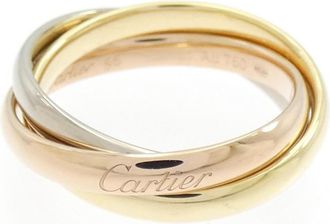 Cartier Yellow Gold (18K) Pink Gold (18K) White Gold (18K) Band Ring (Pre-Owned)