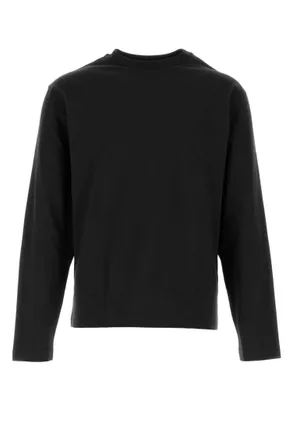 Jil Sander Black Crew Neck T-Shirts