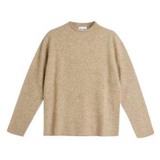 Sand Copenhagen Maglione Girocollo in Puro Cashmere - - Knitwear - Donna - Beige - L