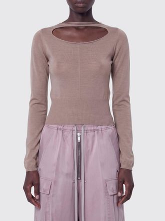 Rick Owens Slim Fit Cut-Out Virgin Wool Jumper