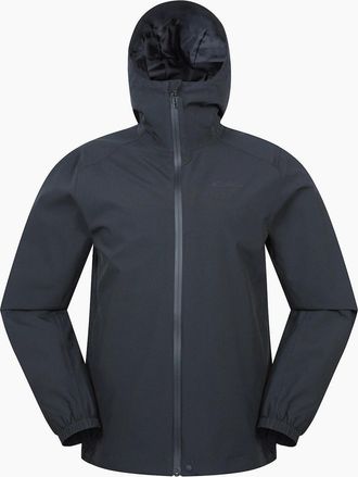 Mountain Warehouse Mens Mountain Warehouse Mens Sambrook Waterproof Jacket - Black - Size: 38/Regular