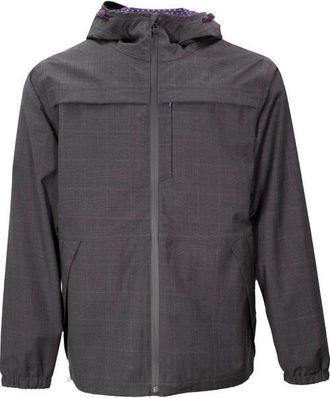 Lords of Harlech Luca Wool Waterproof Jacket in Charcoal at Nordstrom, Size Medium