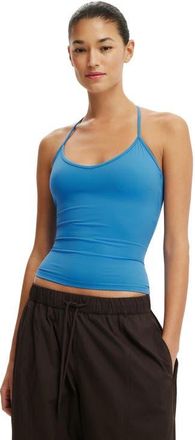Cotton On Womens Hold Me Tie Halter in Cobalt at Nordstrom, Size Xx-Small