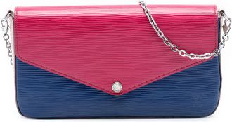Louis Vuitton Tweedehands Epi Tricolor Pochette Felicie