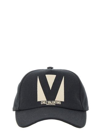 Valentino Garavani Chez Valentine Baseball Hat