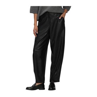 Knit-ted Alba Pants - Dames - Broeken - Zwart - Maat: M Poliester