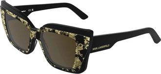 Karl Lagerfeld Kl 6204S Zonnebrillen - Dames - Zonnebrillen - Veelkleurig - 53 MM - Accessoires