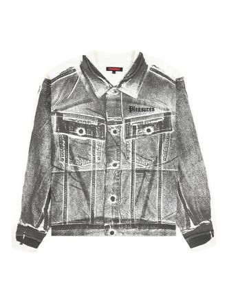 Pleasures T-shirt met lange mouwen - Grijs