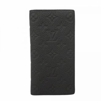 Louis Vuitton Black Long Wallet (Bi-Fold) (Pre-Owned)