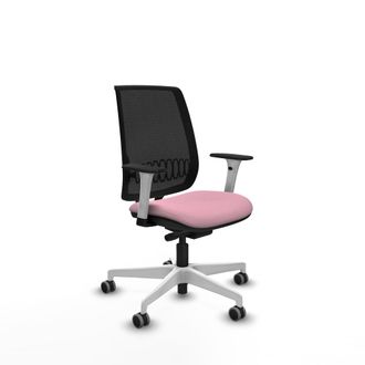 Piqueras y Crespo Silla De Oficina Piqueras Y Crespo Alares Blanco Espuma Alta Densidad
