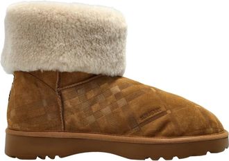 Burberry Schoenen, Dames, Bruin, 40 EU, Leer, Flint Snow Boots