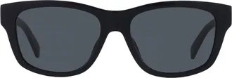 Celine Monochroms Smoke Square Mens Sunglasses CL40249U 01A 55