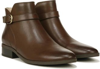 Naturalizer Soul Naturalizer Rosaline Booties Womens Dark Brown Leather Boots LION723