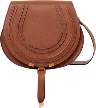 Chlo&eacute; Tan Marcie Small Crossbody Bag