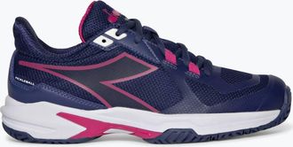 Diadora Womens Trofeo 2 All Ground Pickleball Shoe In Blueprint/pink Yarrow/white