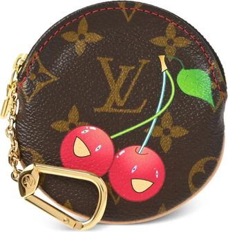 Louis Vuitton Portafoglio Cherry Port Monnaie 2005 - Marrone