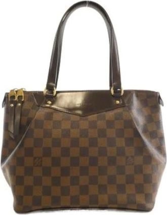 Louis Vuitton Pre-owned Handbags, female, Brown, Size: ONE SIZE Pre-owned Vintage Canvas Handbag