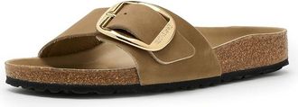 Birkenstock Madrid Big Buckle - Oiled Leather Womens Sandals Tobacco Brown : EU 42 (US Womens 11-11.5) Narrow