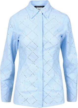 Pennyblack Mujer, Blusas y Camisas, Azul, Talla: L