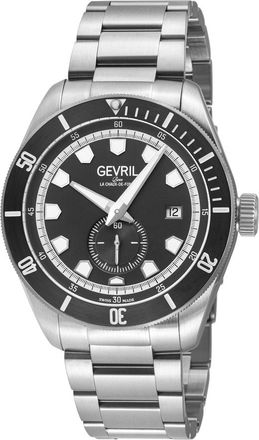 Gevril Group Yorkville Automatic Black Dial Mens Watch 48640B