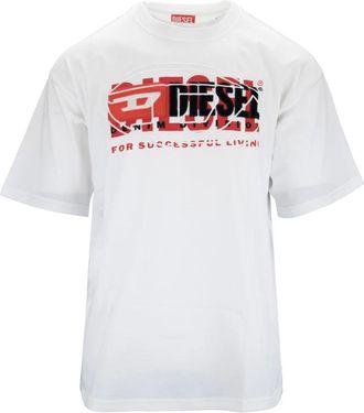 Diesel Hombre, Camisetas, Blanco, Talla: M