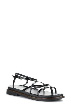 Bos. & Co. Cassia Ankle Strap Platform Sandal in Black at Nordstrom, Size 10-10.5Us
