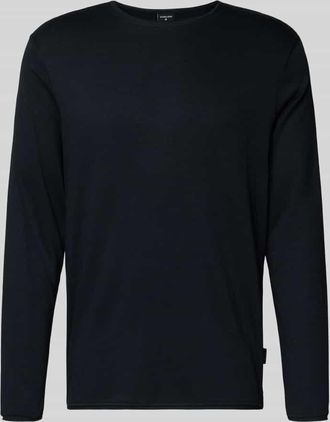 Strellson Regular Fit Pullover aus Baumwoll-Mix PROSPECT in Black, Größe L